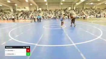 182 lbs Consi Of 64 #2 - Kelvin Daniels, NC vs Jeremy Edwards, OH