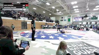 113 lbs Placement Matches (8 Team) - Grayson Pischke, West Central vs Ivan Johnson, Harrisburg