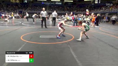 80 lbs Round Of 32 - Max McGarrity, Trinity vs Will DiPerna, Warwick