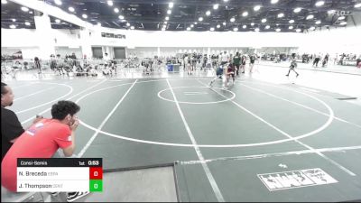 122 lbs Consolation - Noah Breceda, Espana WC vs Josiah Thompson, Central Coast Most Wanted