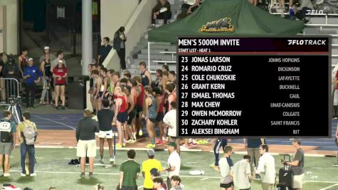 Men's 5k Invite, Finals 1