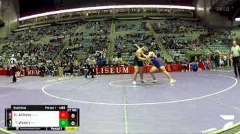 285 lbs Semifinal - Titus Waters, Muncie Central vs Brayden Jellison, Elkhart