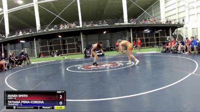 124 lbs Placement Matches (8 Team) - Avaeh Smith, Iowa vs Tatiana Pena-Corona, Tennessee