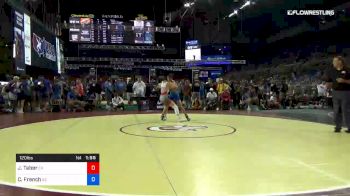 120 lbs Rnd Of 64 - Jaxson Taber, California vs Cooper French, Arizona