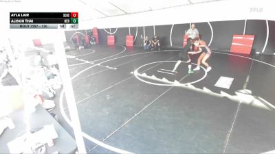 130 lbs Cons. Round 2 - Ayla Lair, San Clemente High School vs Alison Thai, Mercenary