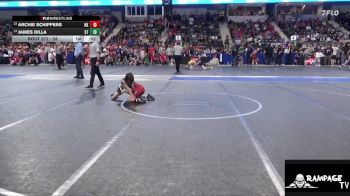 58 lbs Cons. Round 1 - Archie Schippers, Hoxie Kids vs James Dilla, SW Timberwolves
