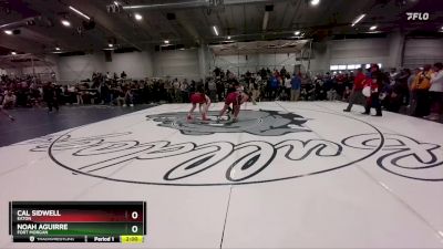 190 lbs Quarterfinal - Cal Sidwell, Eaton vs Noah Aguirre, Fort Morgan