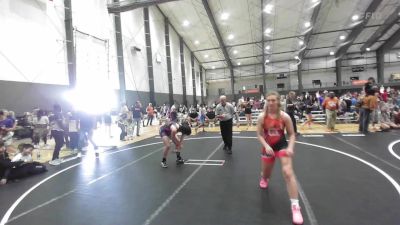 130 lbs Consolation - Ayla Veater, The Wrestling Assylum vs Kiale Anne Broyles, No Limits Wrestling Club