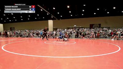 132 lbs Cons. Round 3 - Davion Wilson, MO vs Turner Engelbert, OK