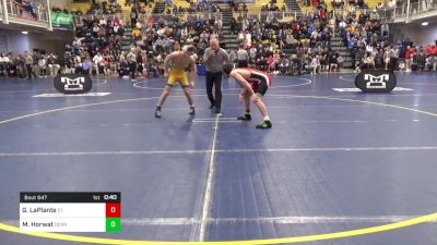 152 lbs Consy 6 - Griffin LaPlante, St. Francis-NY vs Mason Horwat, Derry