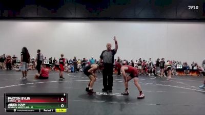 90 lbs Round 7 (10 Team) - Paxton Bylin, Gotcha vs Aiden Nam, Pedraza Wrestling