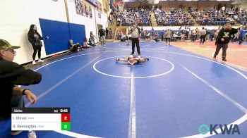 55 lbs Consolation - Isaac Glover, Vian Wrestling Club vs Samuel Remington, Jenks Trojan Wrestling Club