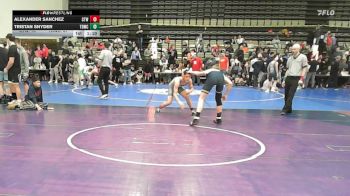 131 lbs Rr Rnd 2 - Alexander Sanchez, CTWHALE Humpback - MSE vs Tristan Snyder, TDWC Maniacs - MSE