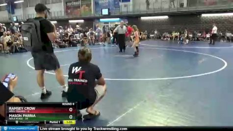 75 lbs Round 4 (8 Team) - Ramsey Crow, Well Trained vs Mason Parria, NOLA Black