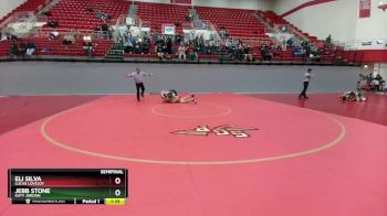 150 lbs Semifinal - Jebb Stone, Katy Jordan vs Eli Silva, Lucas Lovejoy