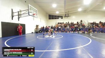 150 lbs Champ. Round 2 - Nicholas Hernandez, Highland vs Johnathan Muxlow, Kingsburg