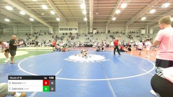 75 lbs Round Of 16 - Slate Bayona, Revival Pink vs Tyler Zabriskie, Iron Horse Wrestling Club