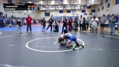 120-126 lbs Champ. Rd Of 16 - Austin Moody, Lewiston Wrestling Club vs Gage Garcia, Cougar Wrestling Club