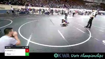 60 lbs Semifinal - Devyn Vincent, Lions Wrestling Academy vs Yaretzi Rojas, Team Tulsa Wrestling Club