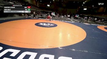 174 lbs Cons. Round 3 - Rusten Lyman, Unattached vs Ben Belt, BYU Club