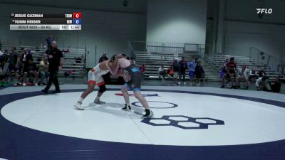 80 kg 7th Place Match - Jesus Guzman, Team So Cal Wrestling Club vs Tomm Heiser, RT Elite Wrestling