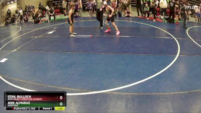 100 lbs Quarterfinal - Stihl Bulloch, Iron County Wrestling Academy vs Iker Almaraz, Shootbox