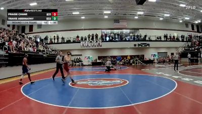 215 lbs Round 1 (16 Team) - Praise Chane, Mt. Pisgah Christian School vs Travis Abernathy, Heard County