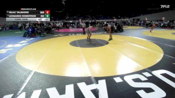 3A Boys 150 lbs Cons. Semi - Isaac Talmadge, Harrisburg Boys vs Leonardo Robertson, Siuslaw / Mapleton Boys
