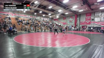 110 lbs Cons. Semi - Grace Belmont, Capo Valley vs Aya Yoshitake, San Marino