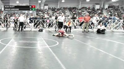 107 lbs Consi Of 8 #2 - Elsa Scott, MA vs Grace Jawulski, FL
