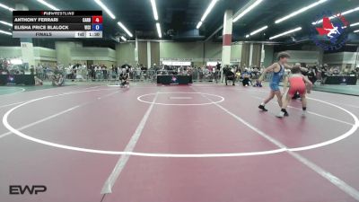 70 lbs Final - Anthony Ferrari, Cardinal Wrestling Club vs Elisha Price Blalock, Vici Wrestling Club