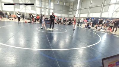 U20 Women - 55 lbs Cons. Round 3 - Gigi Bragg, MI vs Allison Layman, NM