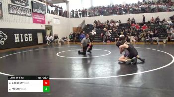 145 lbs Consi Of 8 #2 - Clark Salisbury, Lancaster Catholic vs John Maurer, Berks Catholic