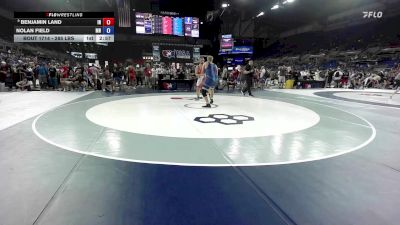 285 lbs Champ. Rd Of 32 - Benjamin Land, IN vs Nolan Field, MN
