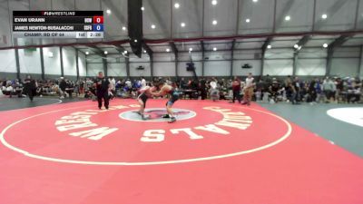 157 lbs Champ. Rd Of 64 - Evan Urann, Big Cat Wrestling vs James Newton-Busalacchi, South San Francisco Gators Wrestling Club