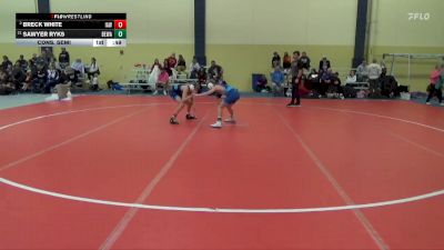 85 lbs Cons. Semi - Sawyer Ryks, Berge Elite Wrestling Academy vs Breck White, Immortal Athletics WC