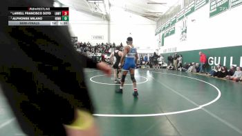 165 lbs Semifinal - Lariell Francisco Soto, Lyman Mem/Windham Tech vs Alphonse Milano, Notre Dame-West Haven