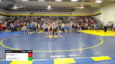 106 lbs Round 2 - Rylen Wonderly, LAKOTA vs Mason Snyder, Lake (Millbury)