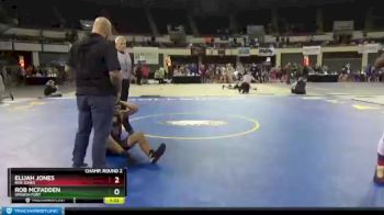 160 lbs Champ. Round 2 - Rob Mcfadden, Spanish Fort vs Elijah Jones, Bob Jones