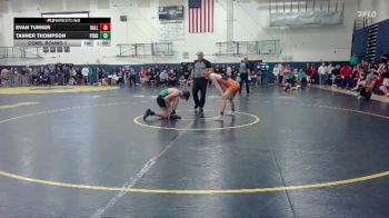 132 lbs Cons. Round 1 - Evan Turner, Dallas vs Tanner Thompson, Pendleton