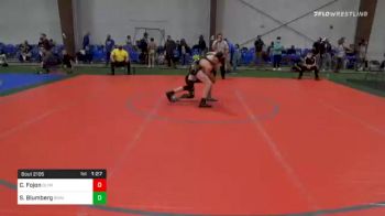 128 lbs Quarterfinal - Christian Fojon, Olympic vs Sebastian Blumberg, Rhino