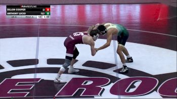 133 lbs Dillon Cooper, Little Rock vs Anthony Lucio, Cal Poly