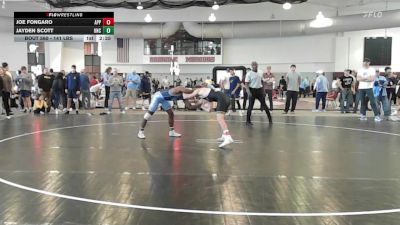 141 lbs Round Of 16 - Joe Fongaro, Appalachian State vs Jayden Scott, North Carolina