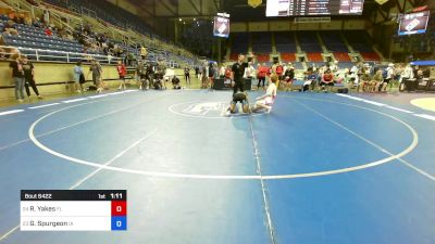 120 lbs 7th Place - Reid Yakes, FL vs Gage Spurgeon, IA