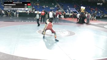 120 lbs Consi Of 16 #1 - Nate Robinson, Holliston vs Izick Diaz, Greater Lawrence