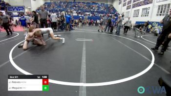 92 lbs Quarterfinal - Jj Reeves, Midwest City Bombers Youth Wrestling Club vs Jack Maguire, Chandler Takedown Club