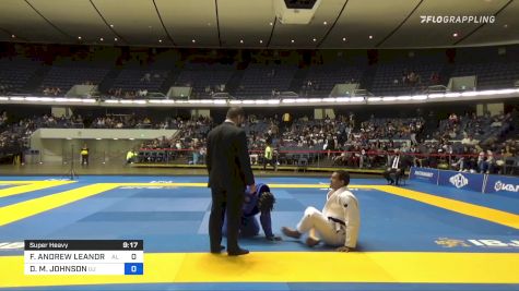 FELLIPE ANDREW LEANDRO SILVA vs DEVHONTE M. JOHNSON 2021 World Jiu-Jitsu IBJJF Championship