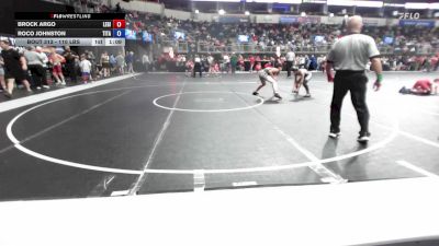 110 lbs Quarterfinal - Brock Argo, Legion Of Doom vs Roco Johnston, Titan Wrestling