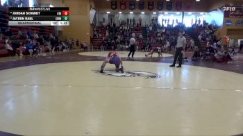 141 lbs Quarterfinal - Jordan Schmidt, Coe vs Jayden Rael, Cornell College