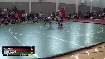 133 lbs Finals (2 Team) - Aydan Sturtevant, Muskegon CC vs Andrew Perelka, John Carroll Univ